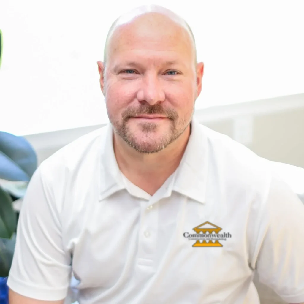 Tim Desper owner of Commonwealth Construction and Remodeling headshot