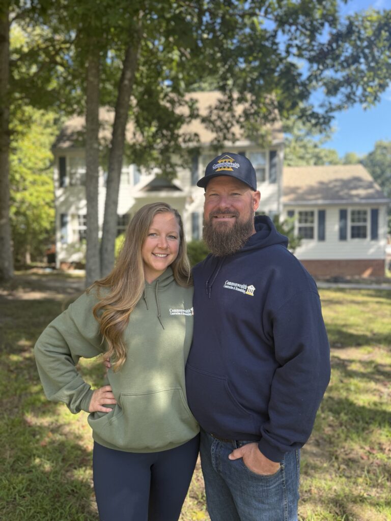 Tim and Samantha Desper of Commonwealth Construction and Remodeling